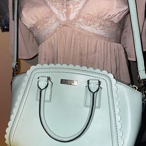 Kate Spade baby blue purse